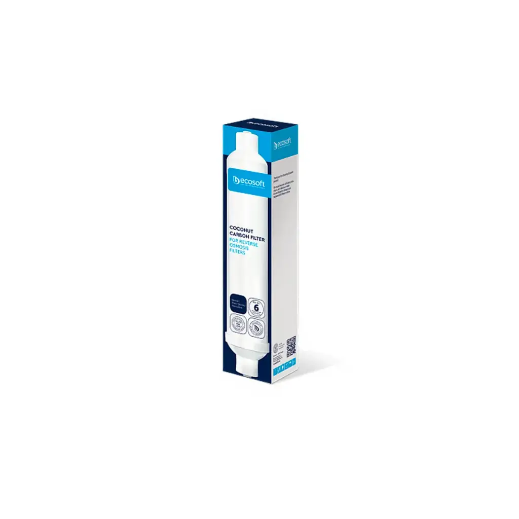 [Sa45549] Постфільтр вугільний Ecosoft для фільтрів зворотного осмосу