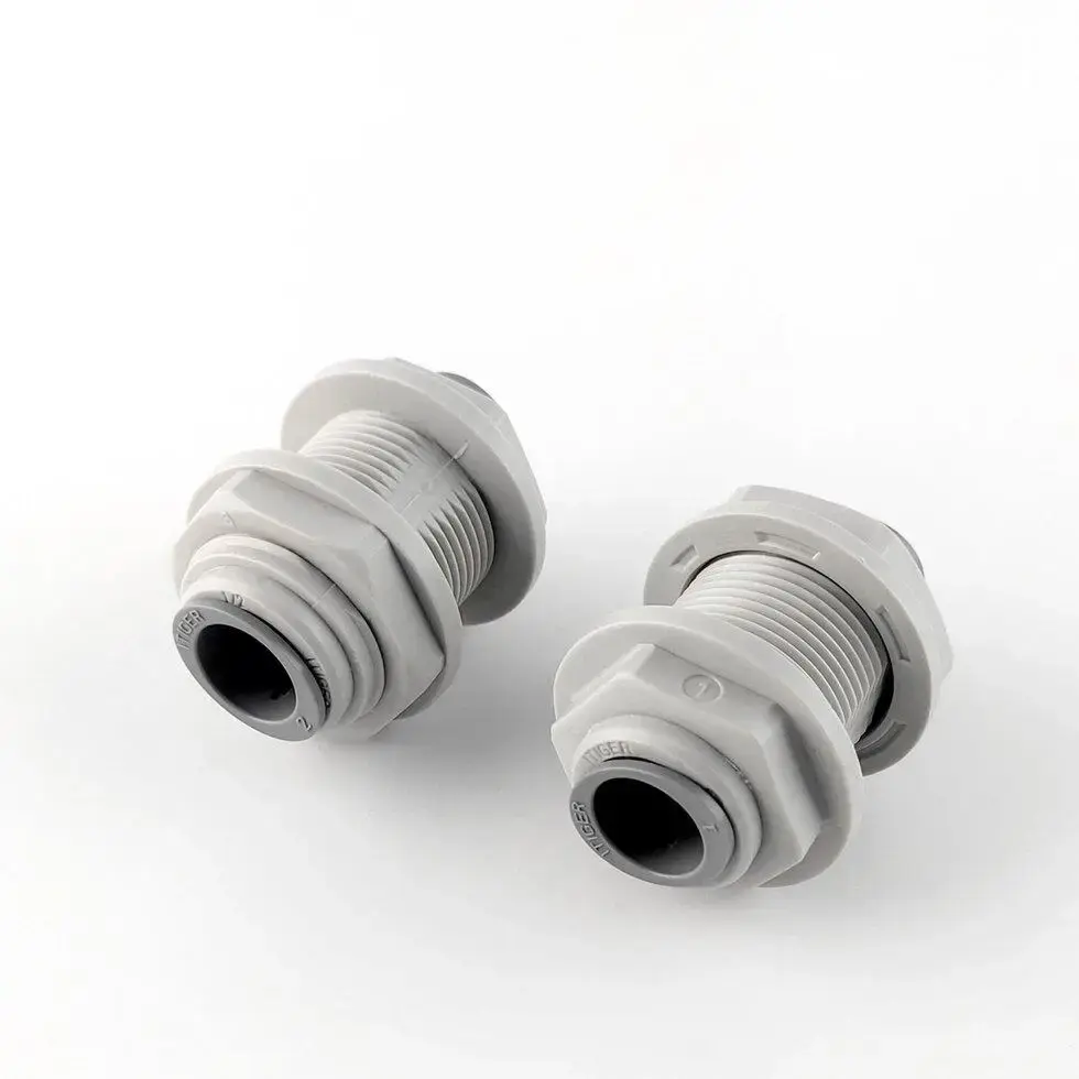 [Ra1807] 1807-F / 7BU7 Фітинг прямий з перемичкою (трубка 1/2" - трубка 1/2")