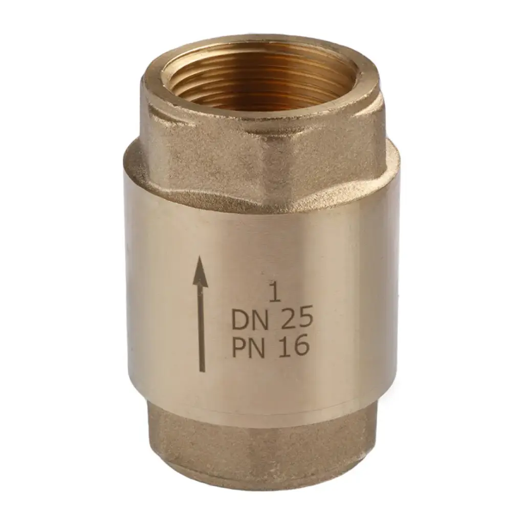 [CV029078] Зворотній клапан латунь LexLine УК3902-В 1" посил. (3х15)