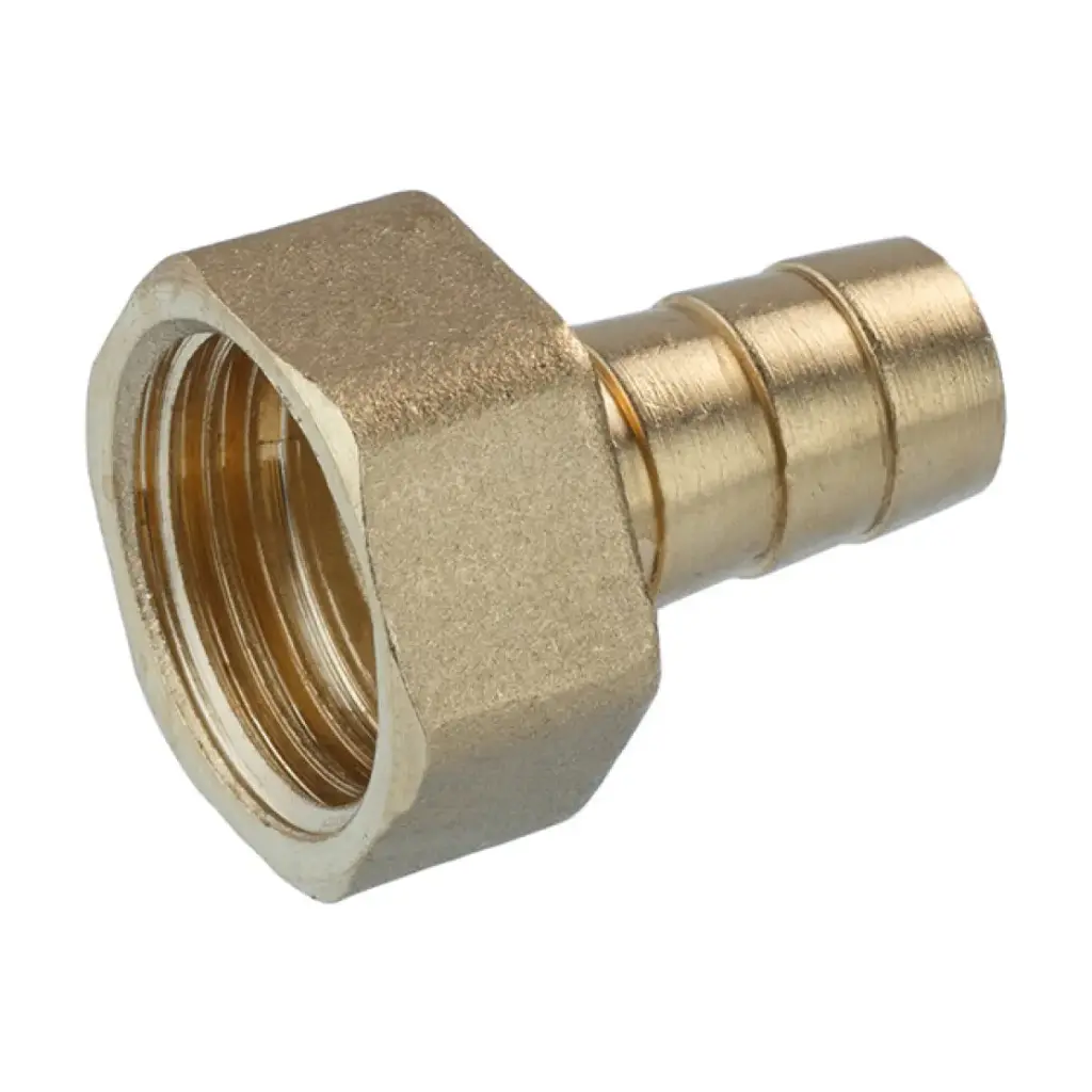 [CV029087] Штуцер латунь LexLine УК0002-5 D=14 (1/2" В) (25x100)