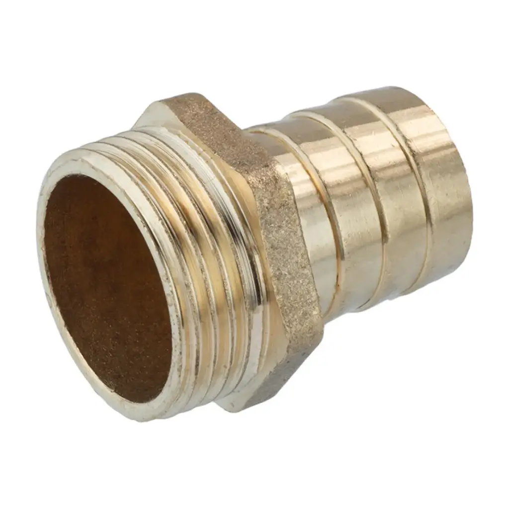 [CV029109] Штуцер LexLine 3/4" РЗ, D=25 латунний УК0009-6