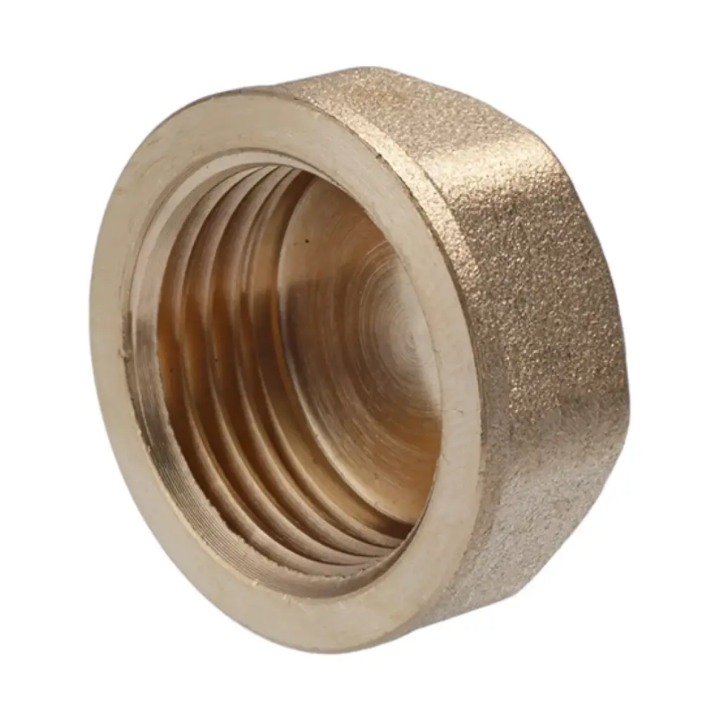 [CV013582] Заглушка посилена LexLine 1/2" РВ УК1001-В латунна