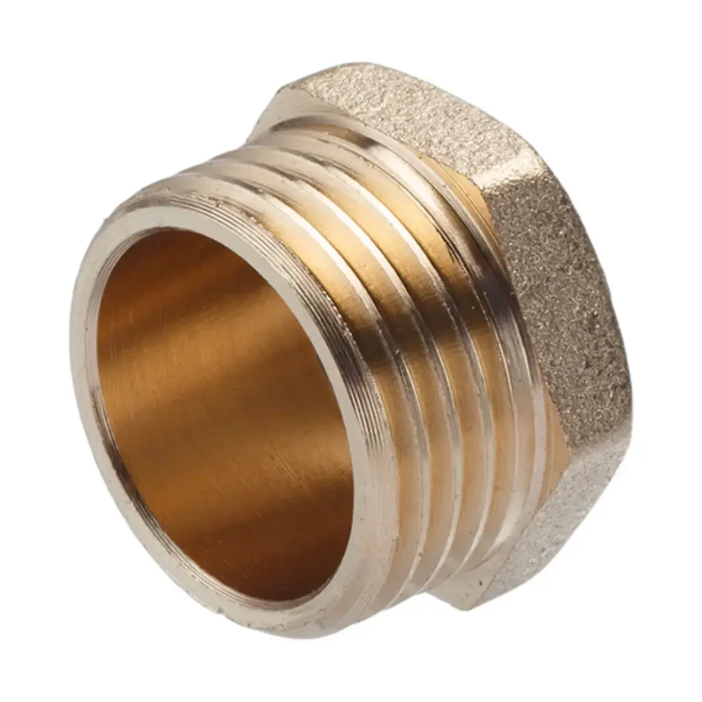 [CV009333] Заглушка посилена LexLine 1/2" РЗ УК1091-В латунна