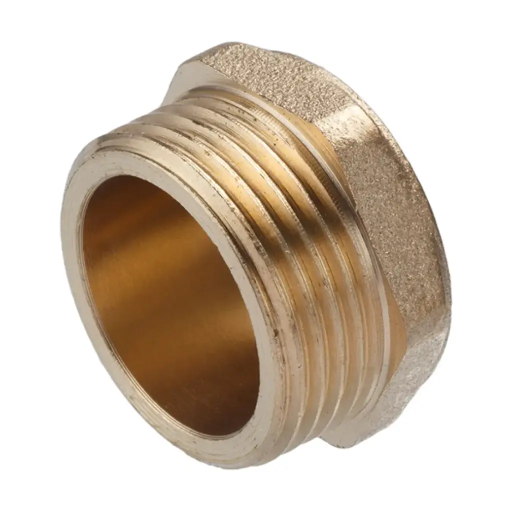 [CV014258] Заглушка посилена LexLine 3/4" РЗ УК1092-В латунна