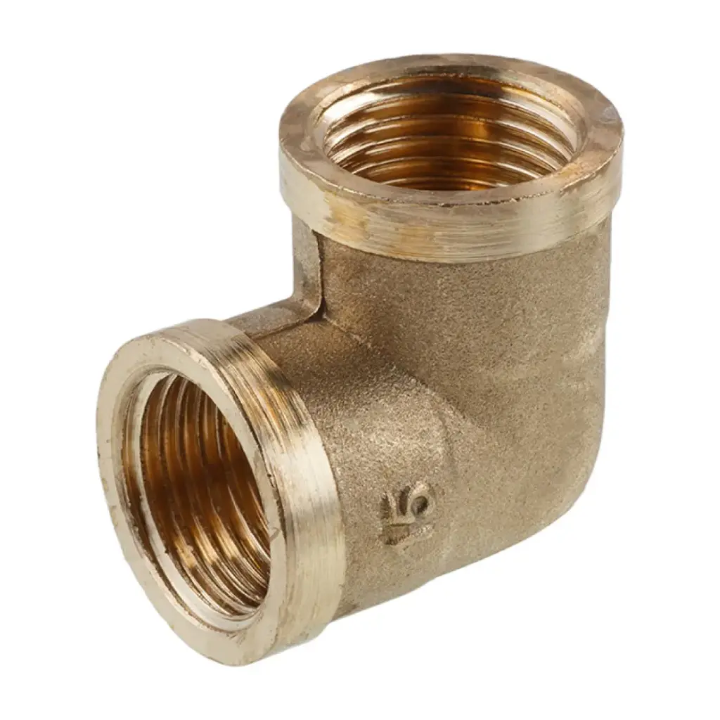 [CV007868] Кутник посилений LexLine 1/2" ВВ УК0101-В латунний