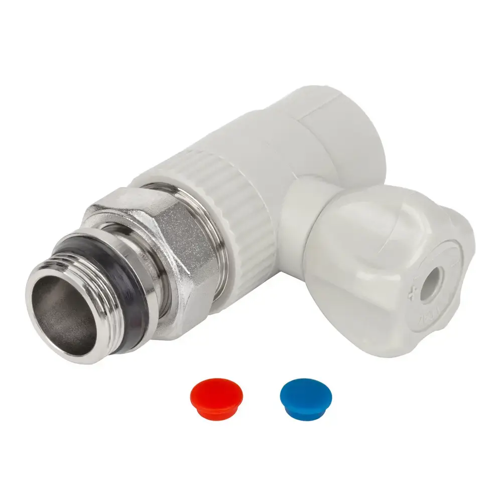 [1036202] Кран кульовий PP-r ITAL 20 мм х 1/2" зі згоном, прямий