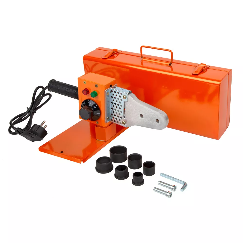 [1042317] Зварювальний комплект для паяння труб WEZER CF-32-1, 600Вт, насадки парні Ø20...32