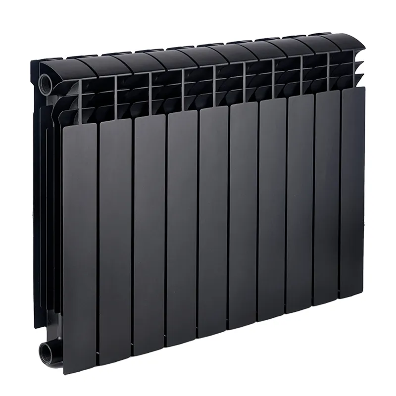[KR5132] Радіатор секційний KOER 100 Bimetal-500 ULTRA BLACK (KR5132) / Ціна за 1 секцію