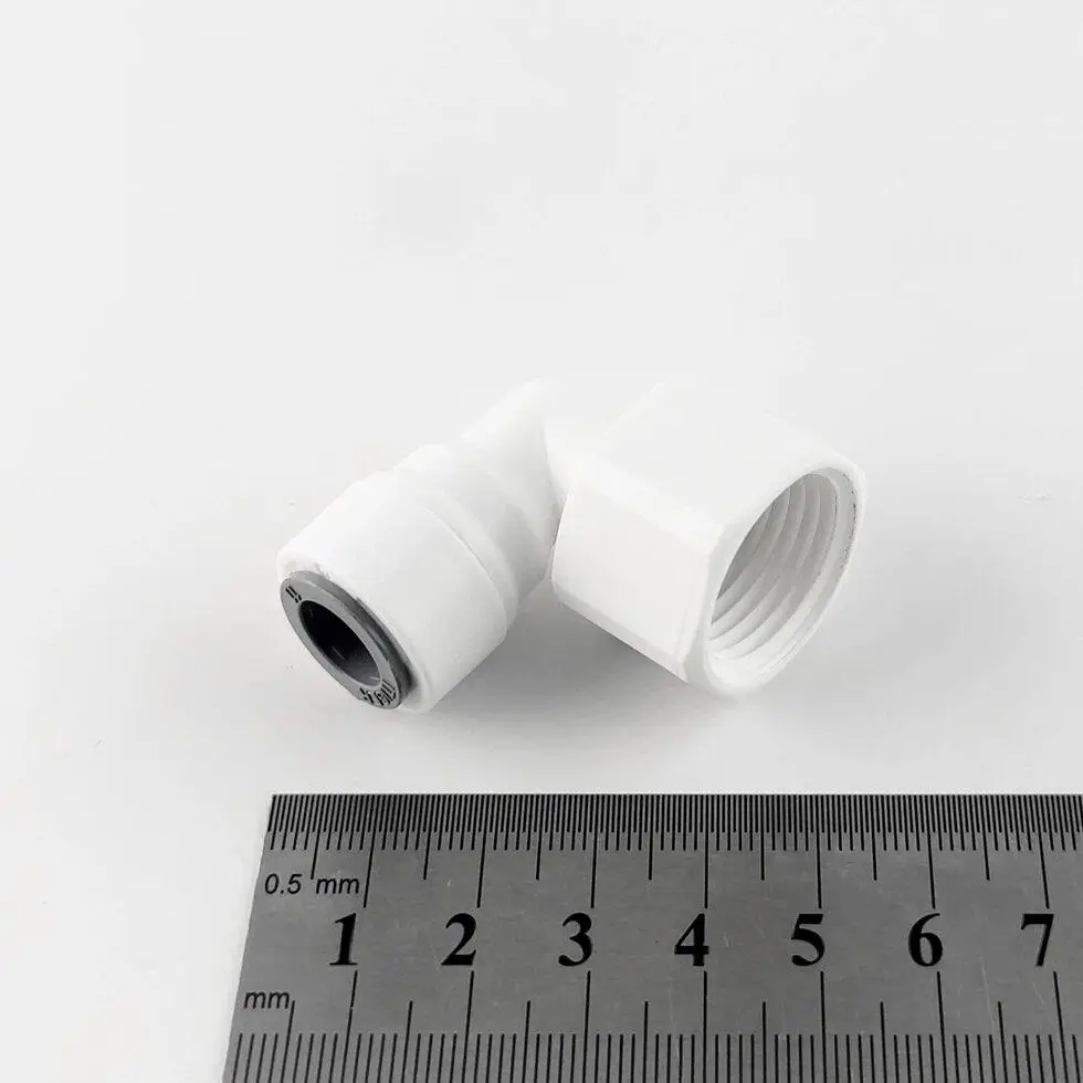 [Ra1455] 1815-Е / 6FE8 Фітинг кутовий (трубка 3/8" - різьба внутрішня з ущільнювачем 1/2")