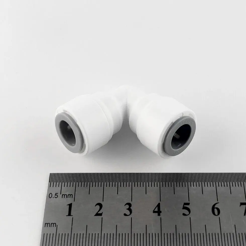 [Ra1462] 1818-B / 6UE6 Фітинг кутовий (трубка 3/8" - трубка 3/8")