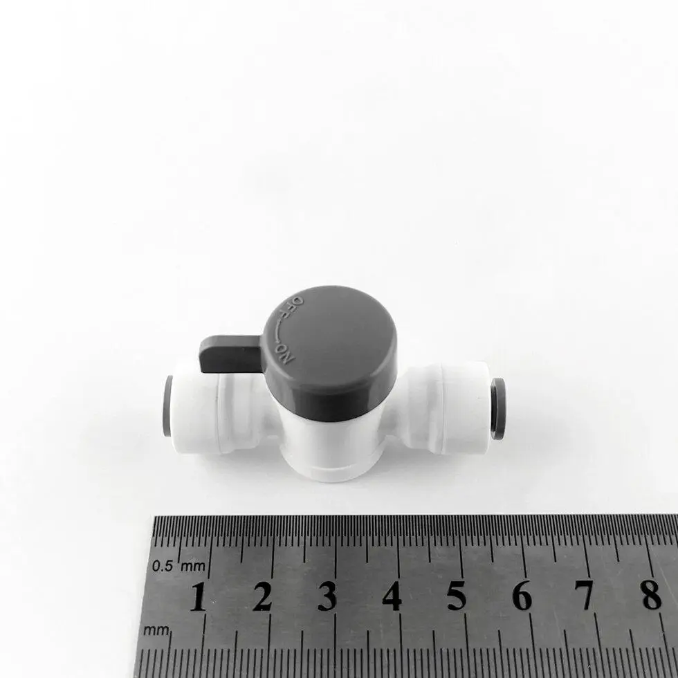 [Ra1477] 1825-A / BV-101-EZ кран прохідний (трубка 1/4" - трубка 1/4")