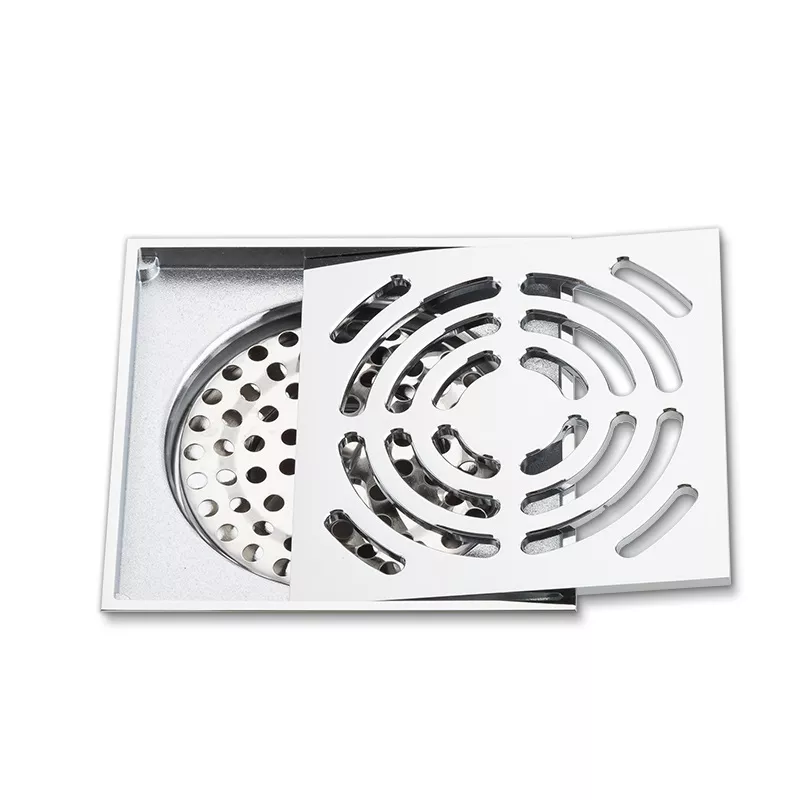 [1037671] Вертикальний трап GAPPO G81052, латунь, 100х100 мм, хром